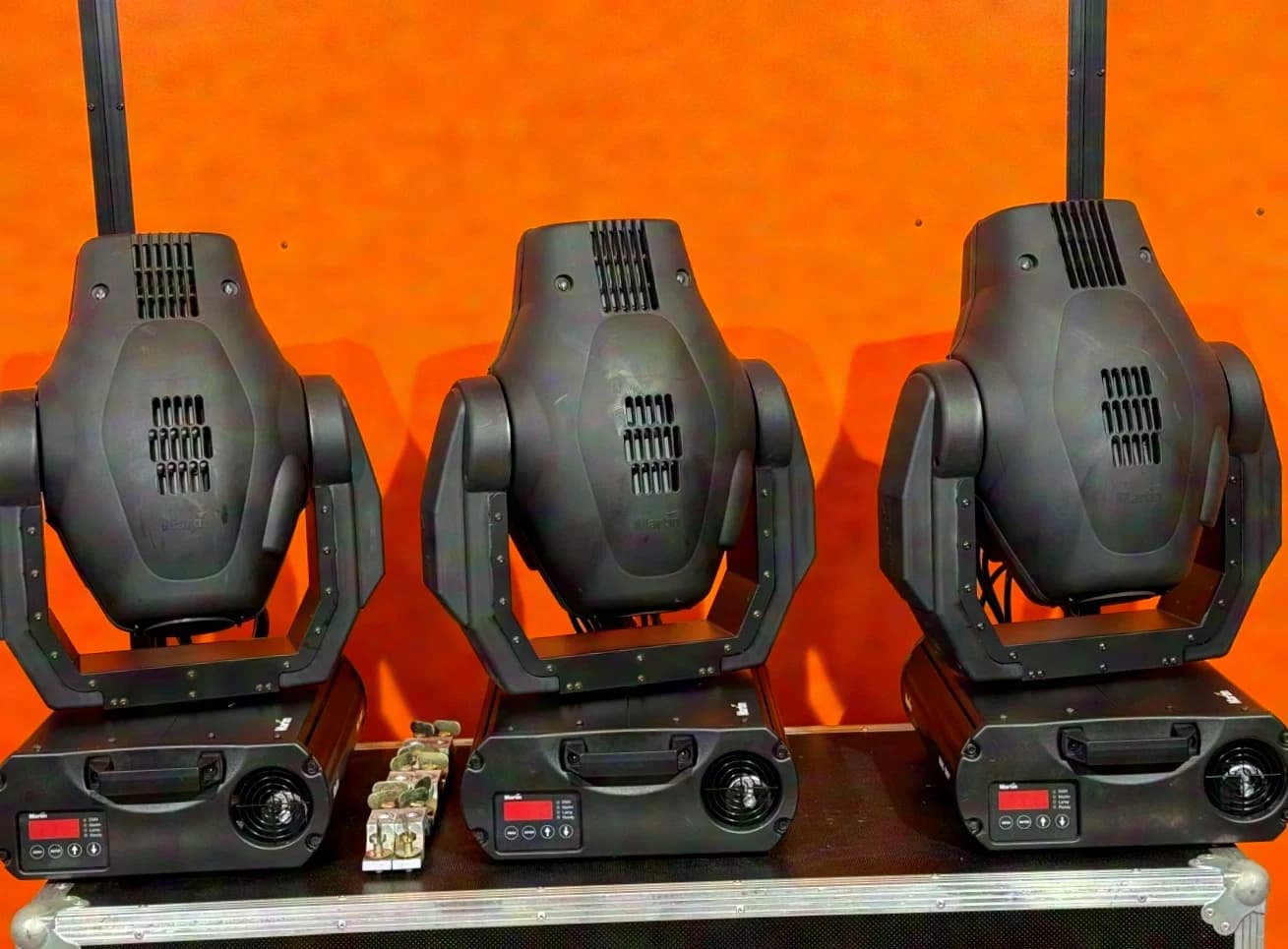 Martin MAC 500 Moving-Head Spot, 3er Set inkl. Case