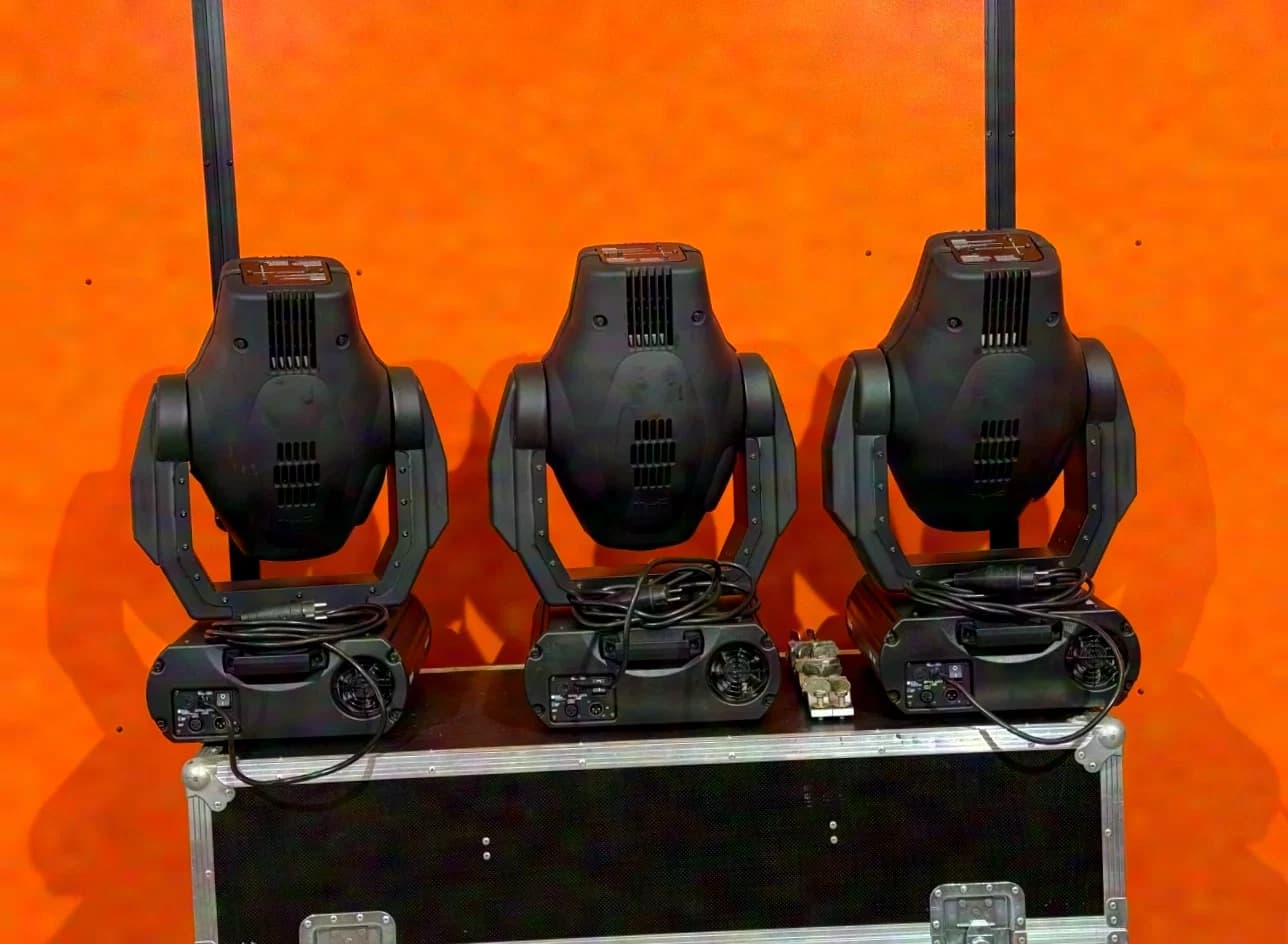 Martin MAC 500 Moving-Head Spot, 3er Set inkl. Case