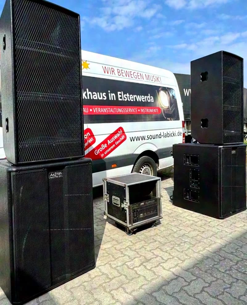 Master Audio MD215 - MD212 Set inkl. Amping