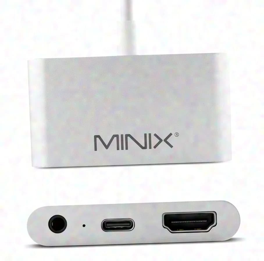 Minix NEO C-HA USB-C TO 4K @ 60Hz HDMI + 3.5mm AUDIO JACK ADAPTER