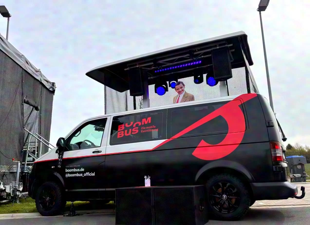 Mobile Eventbühne VW T5