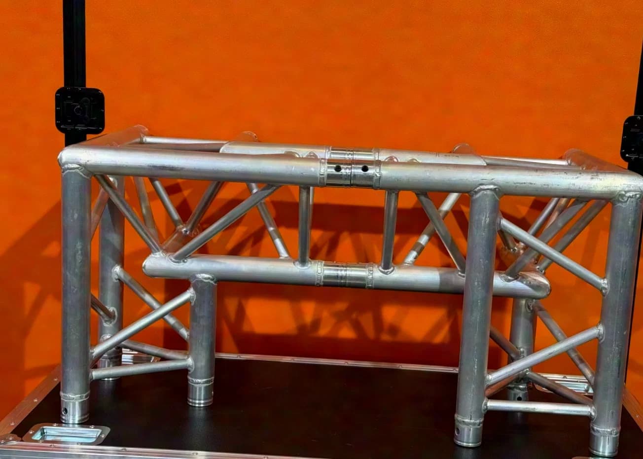 NAXPRO TRUSS FD33 C33 Winkel 90° 3-Weg | 0,5m | Silber