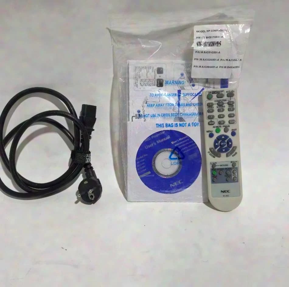 NEC U260W Ultra-Short Projektor - 1280 x 800 - 2.600 ANSI-Lumen - inkl. NEC NP01WK Wandhalterung - RET1056