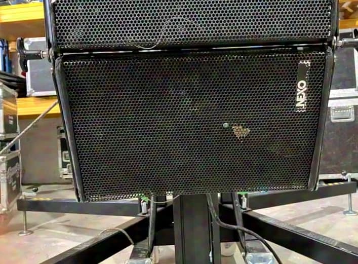 NEXO Geo S805, RS15-Subwoofer-Line-Array