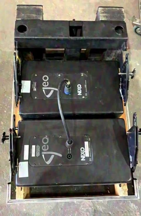 NEXO Geo S805, RS15-Subwoofer-Line-Array