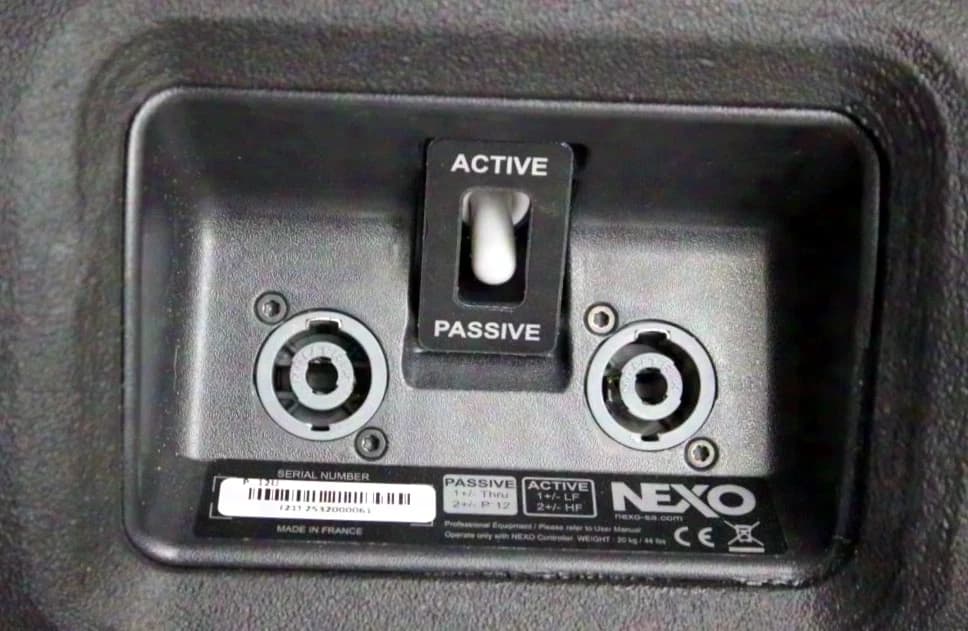 NEXO P12 UTIS Hochleistungs-Universalbox 1.250 W / 8 Ohm aus Überkontingent