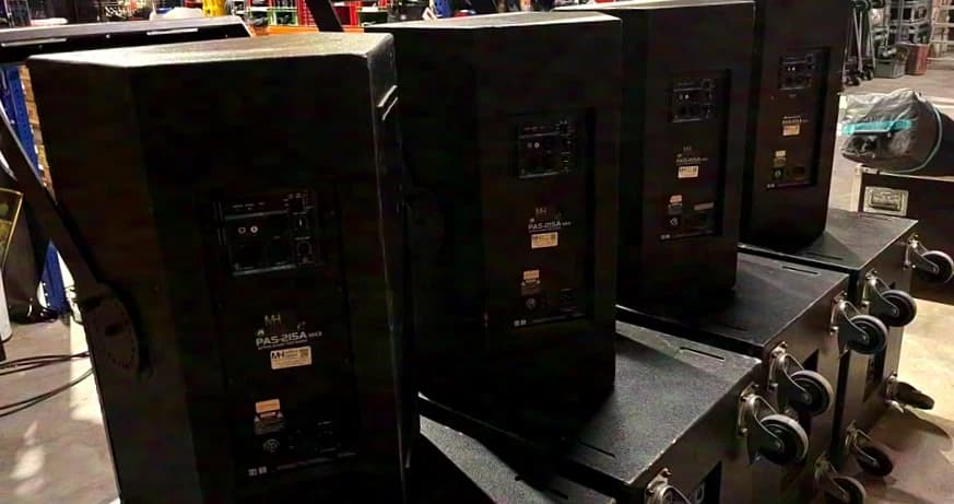 OMNITRONIC PAS-215A MK3 2-Wege-Top, aktiv, DSP, 15" Lautsprecher