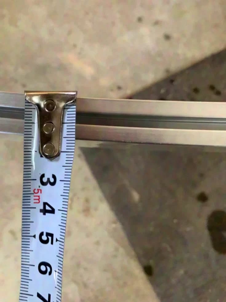 Octanorm Bogenzargen Silber alu