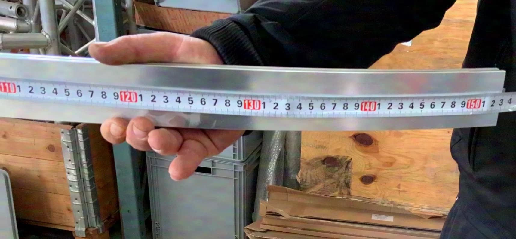 Octanorm Bogenzargen Silber alu