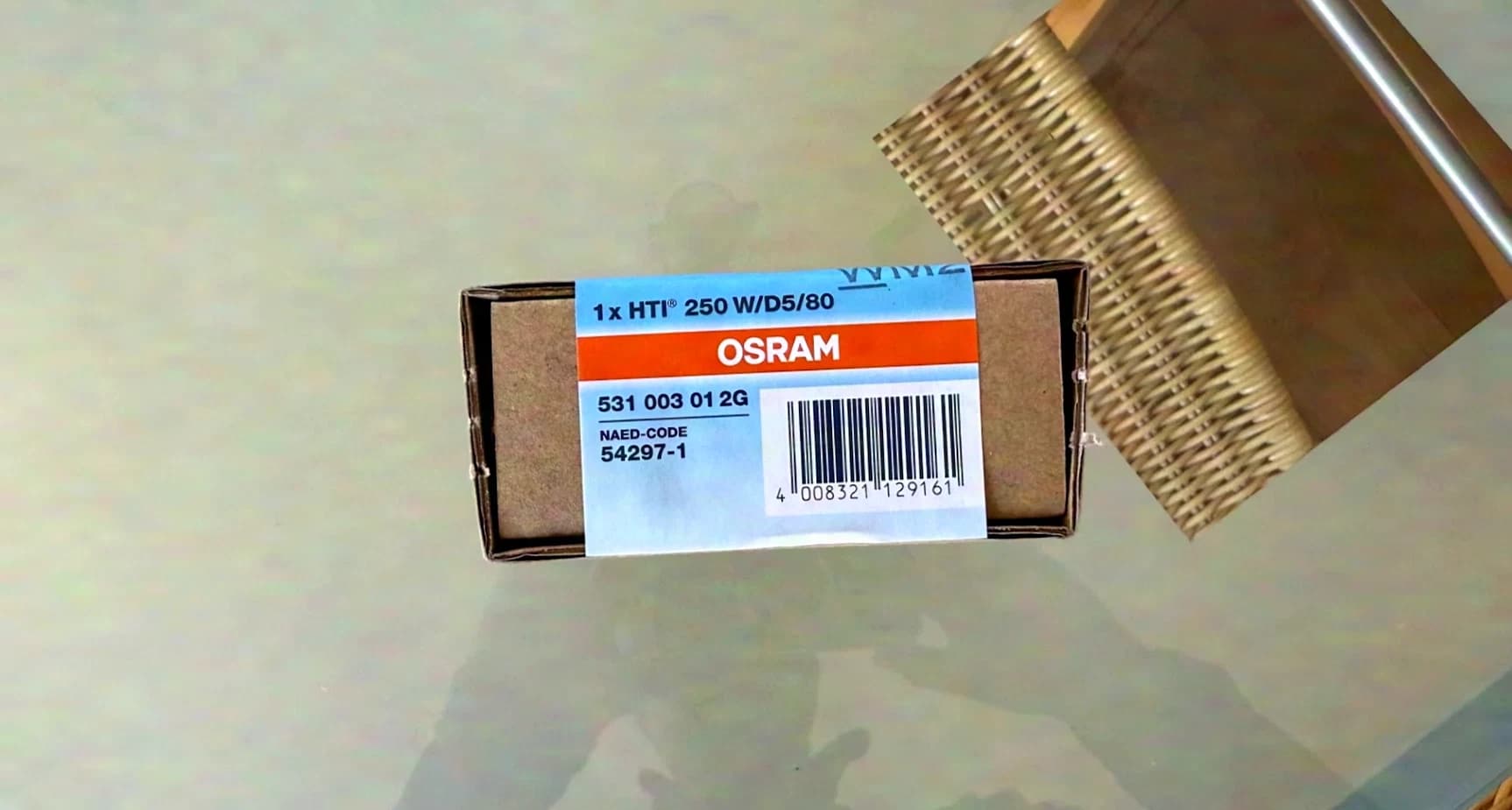Osram HTI 250W/D5/80 beidseitig gesockelt