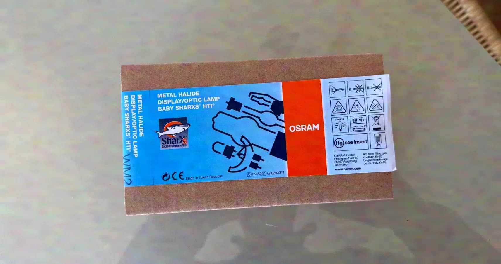 Osram HTI 250W/D5/80 beidseitig gesockelt