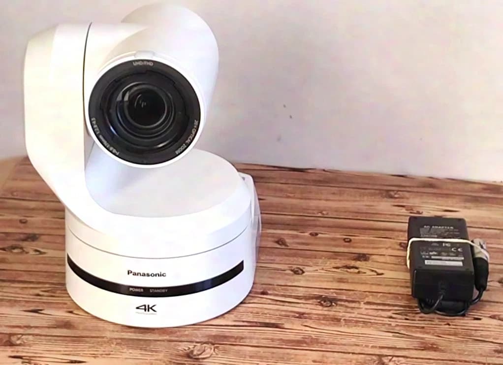 PANASONIC AW UE150 4K-60 HDMI 12GSDI POE+ LIVE HDTV STREAMING PTZ IP Kamera