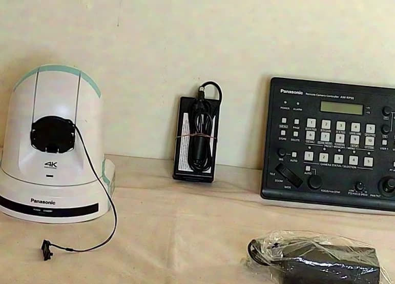 PANASONIC AW UE40 4K HDMI Pan Tilt Zoom LIVE STREAMING NDI HX HDTV IP Kamera
