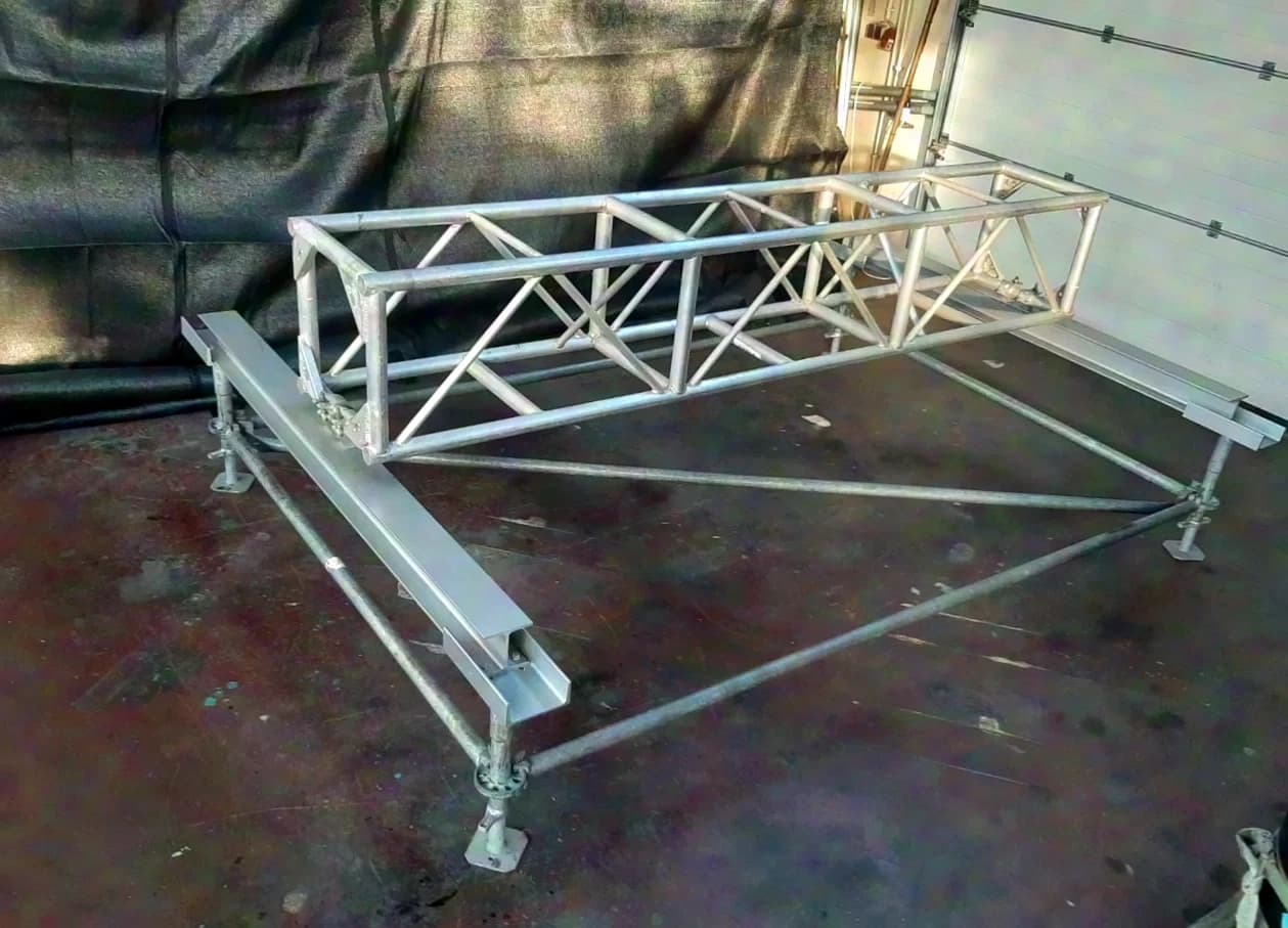 PA-Wing/Tower- Überdachung mit Lastaufnahme 12,0kN