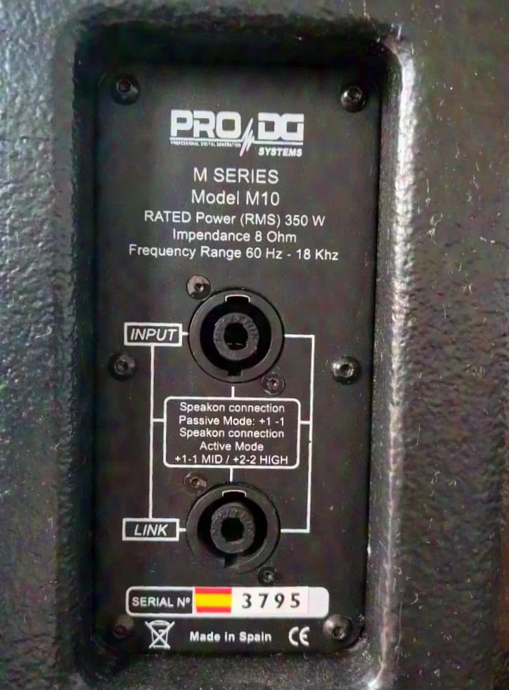 PRO DG Systems 2 Sub+2 Top (IT-A 115 F + M10)