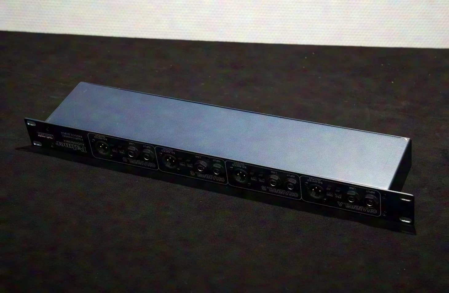 Palmer PAN 03 19" DI-Box 4-Kanal passiv