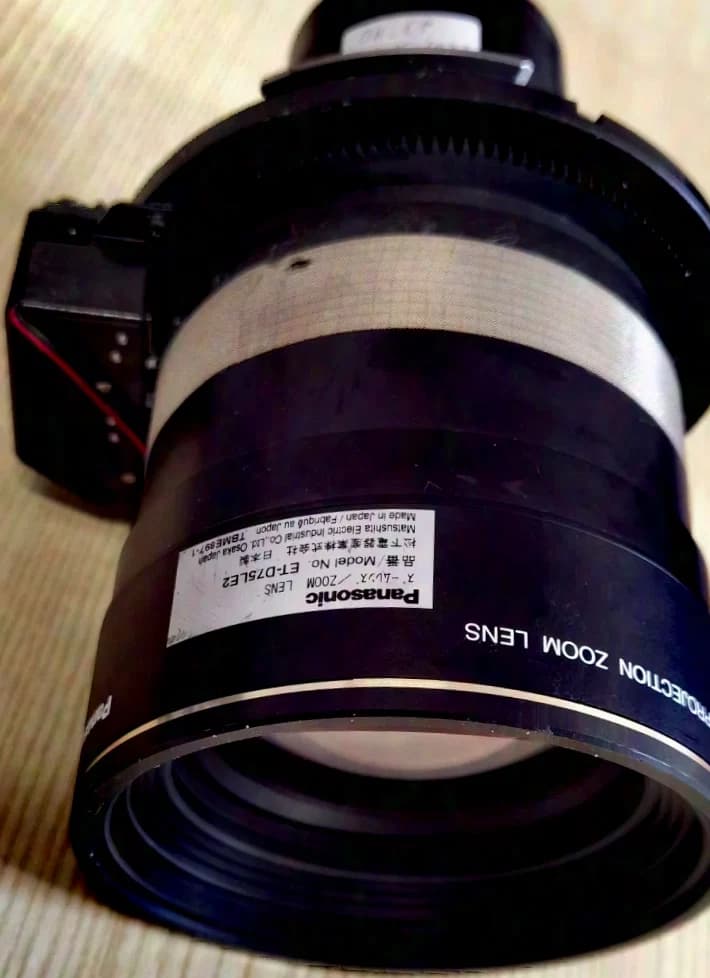 Panasonic ET-D75LE2 Demo (1.7-2.4:1) for 3-Chip DLP projectors like PT-DZ110 or PT-DZ21K2