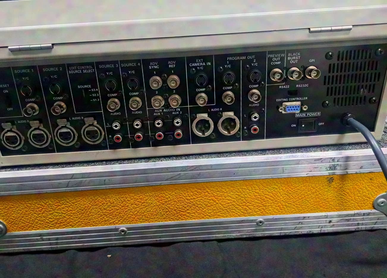 Panasonic WJ-MX50A - Bildmischer im Flightcase