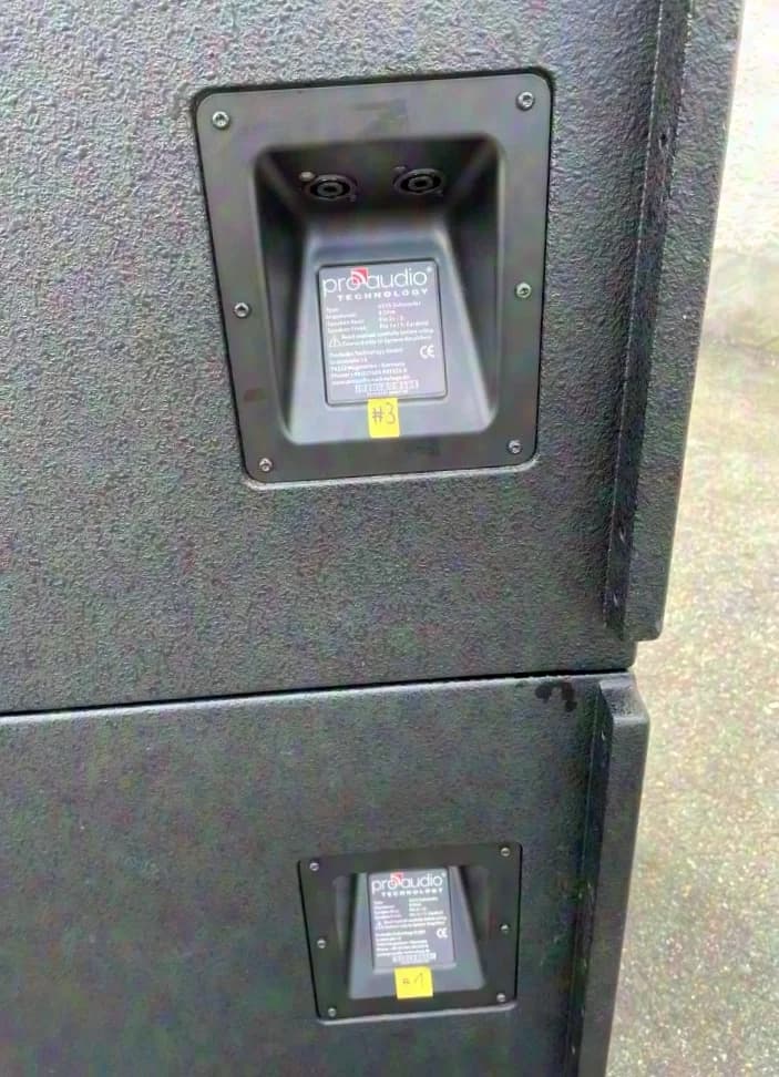 ProAudio Technology VS15 Sub 15“ Subwoofer