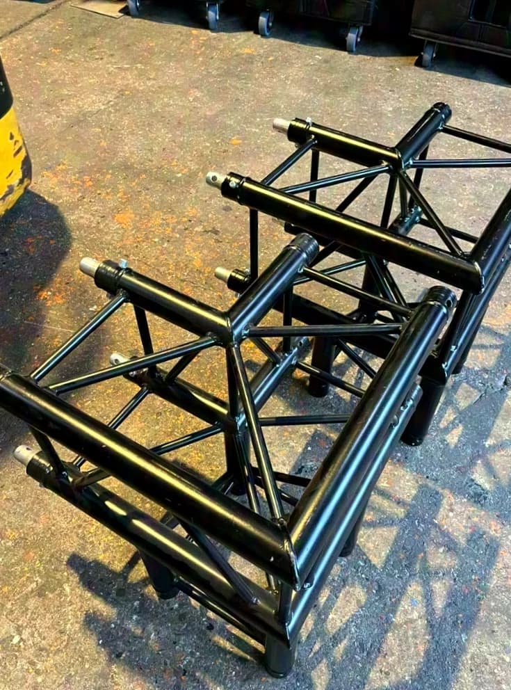 Prolyte H30V C012 Ecke 90° 3-Wege, 0.5m, SCHWARZ