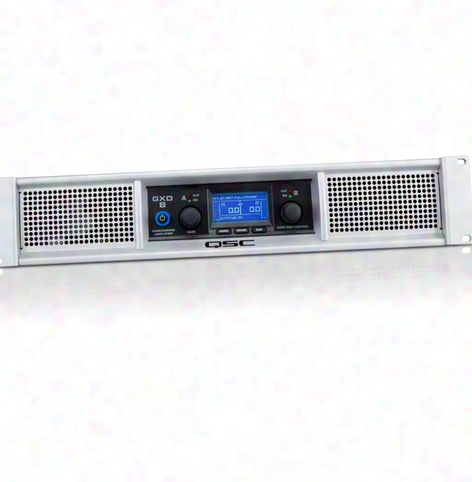 QSC GXD8 Leistungsverstärker – Neu in der Verpackung