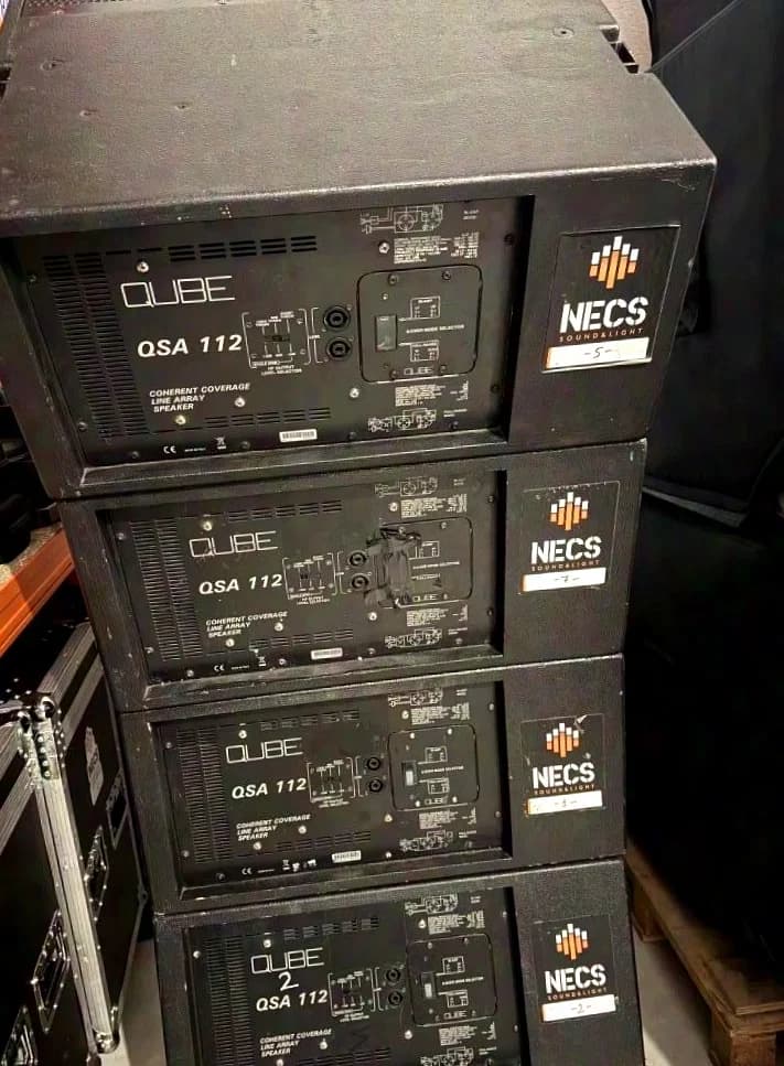 QUBE (FBT) Komplettes Line-Array- und Punktquellensystem