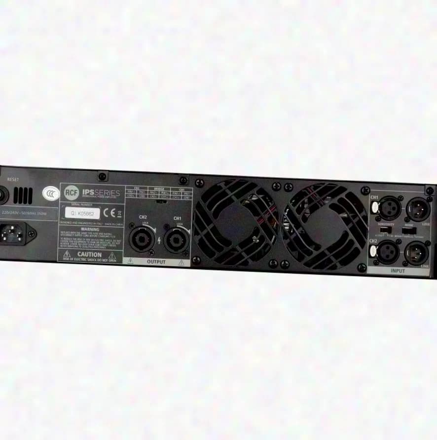 RCF IPS 1700 Class H Endstufe, 2x 450 W/RMS at 4 ohm