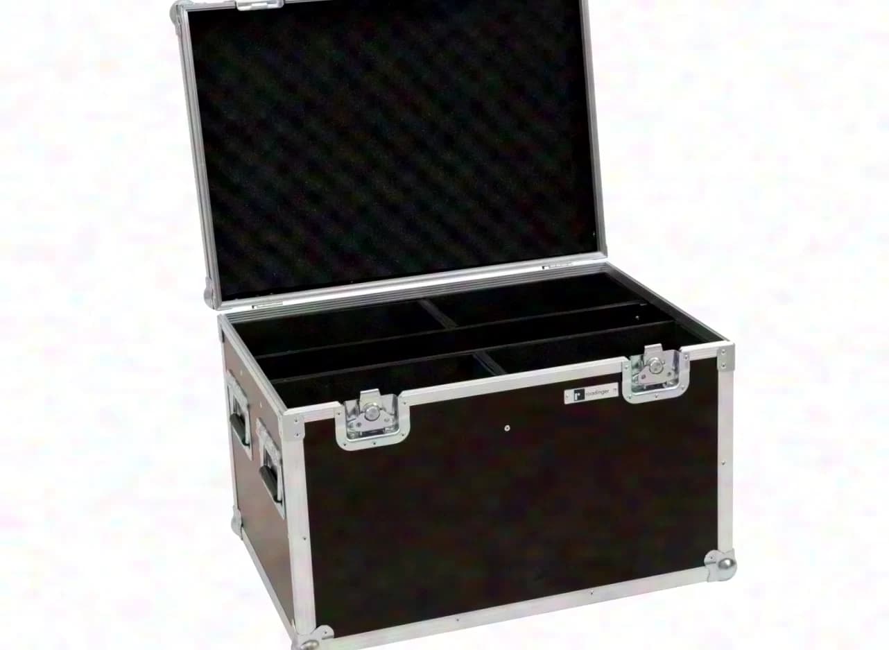 ROADINGER Flightcase 4x LED IP PAR 12x8W QCL/12x9W SQL Spot
