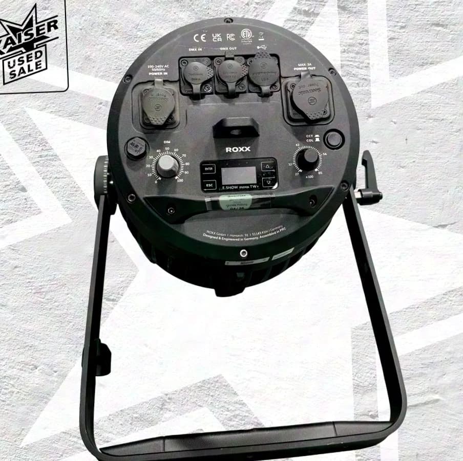 ROXX E-Show maxx TW+ IP65 mit 29596 Lumen CRI>97 Zoom 14°-78°