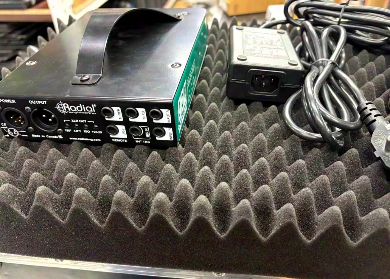 Radial JDV Mk5 Aktive DI-Box mit zwei Eingängen