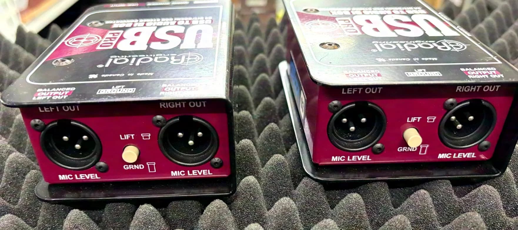 Radial USB-Pro Stereo USB DI