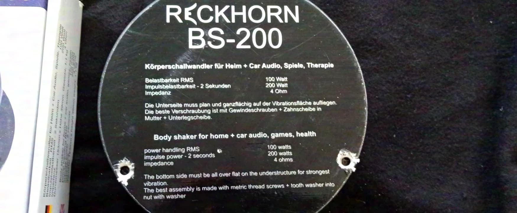 Reckhorn BS-200i