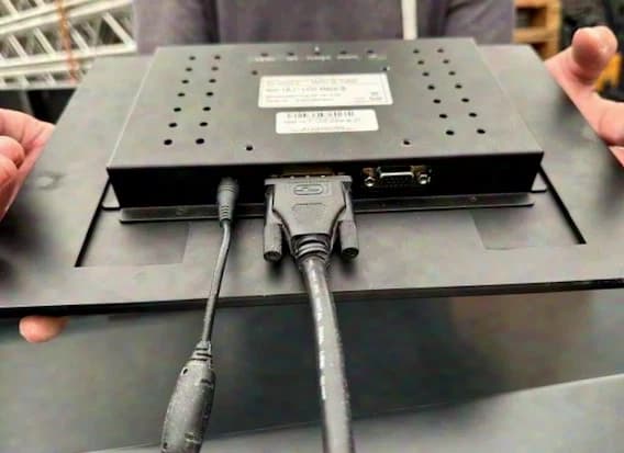 Rednerpult Rednerpult elektr. Höhenverstellung & FullHD Vorschaumonitor integriert