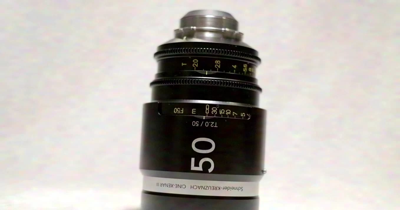 SCHNEIDER OPTICS CINE XENAR III PL : 25,35,50,75mm