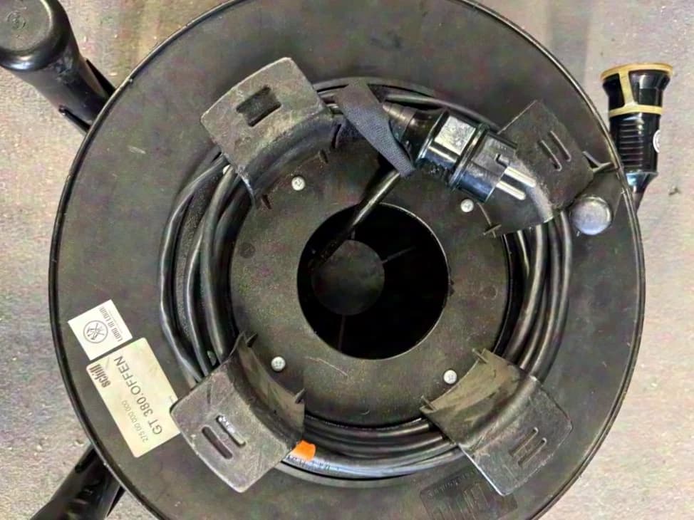 SDI Kabel 80m auf Schill Trommel BNC Anschluss + Schukokabel