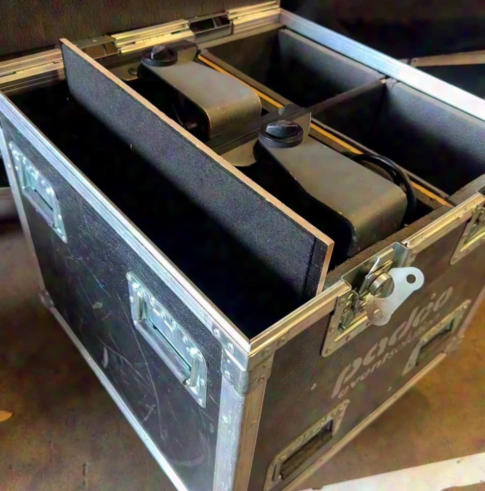 SGM 6x SGM P-5 LED-Fluter inkl. Cases und Zubehör