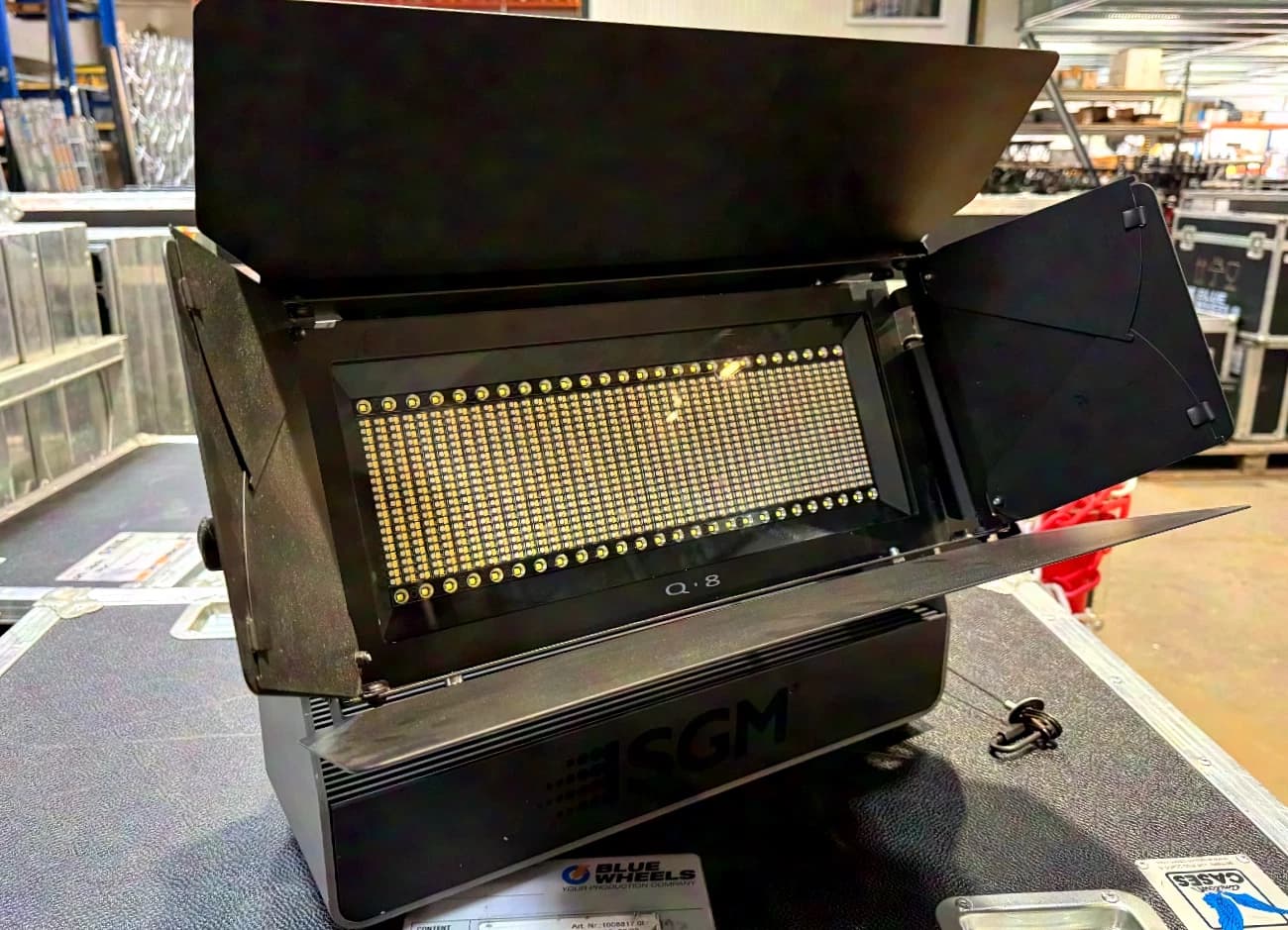 SGM Q-8 Fluter inkl. Torblende // 4 Stück im Case