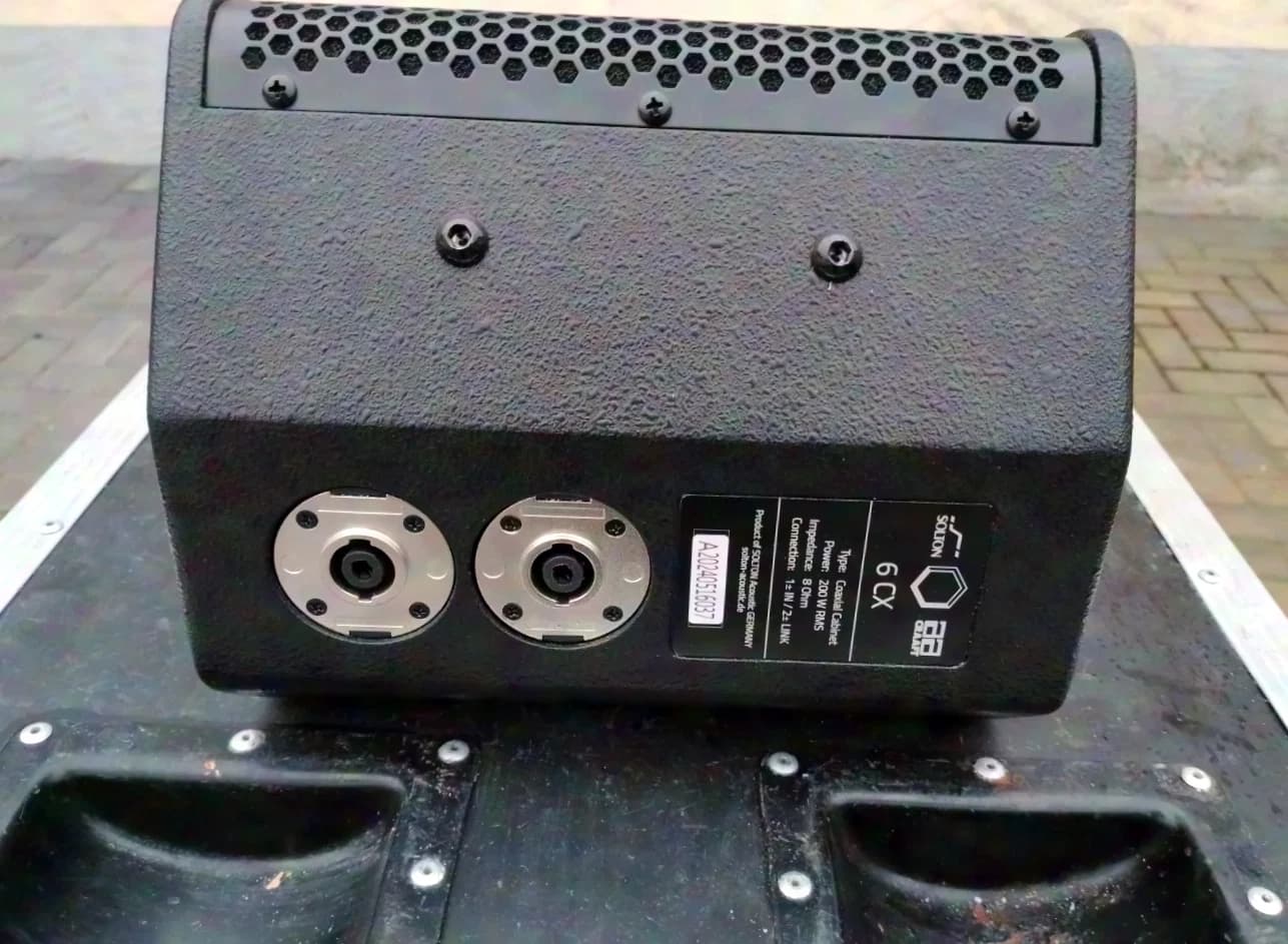 SOLTON 6 CX 200W Coaxial 6,5" aaCRAAFT Bühnen Monitor Lautsprecher