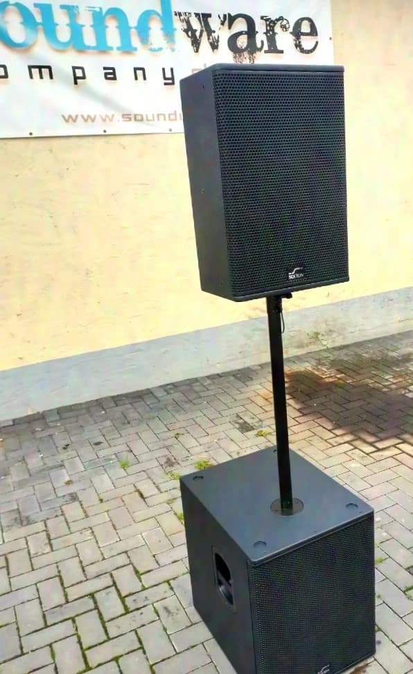 SOLTON aa craaft S One 2600W aktive 12" Tops und 15" Subs PA Lautsprecher