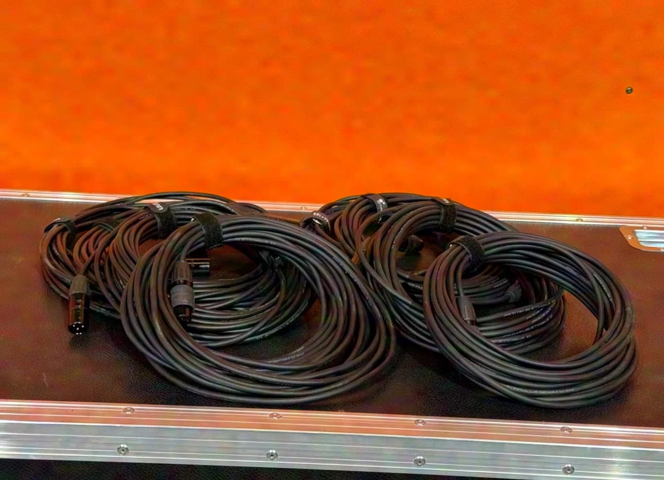 STAIRVILLE PDC3BK 3-pol DMX Kabel 10m - 08 Stück