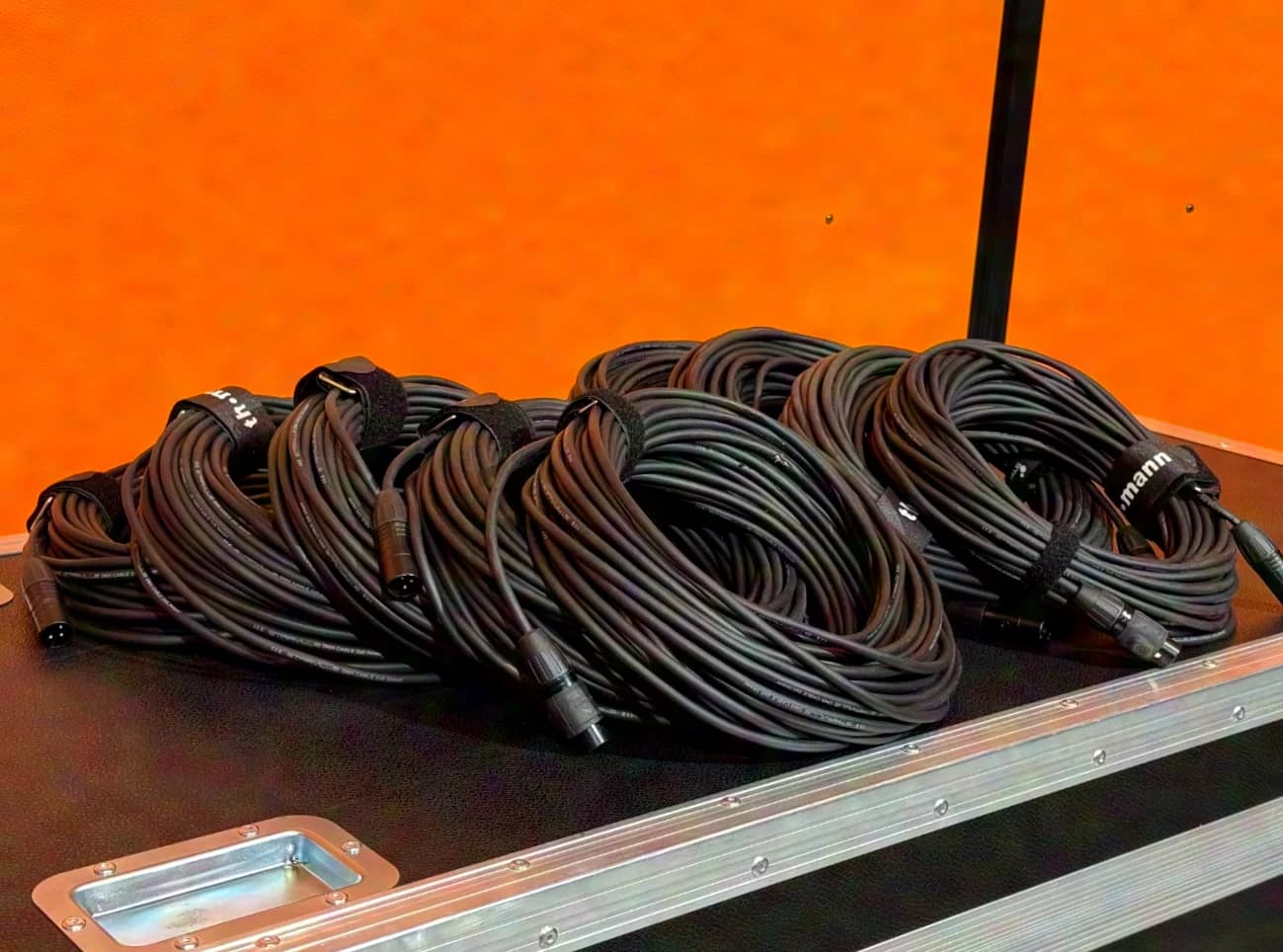 STAIRVILLE PDC3BK 3-pol DMX Kabel 20m - 10 Stück
