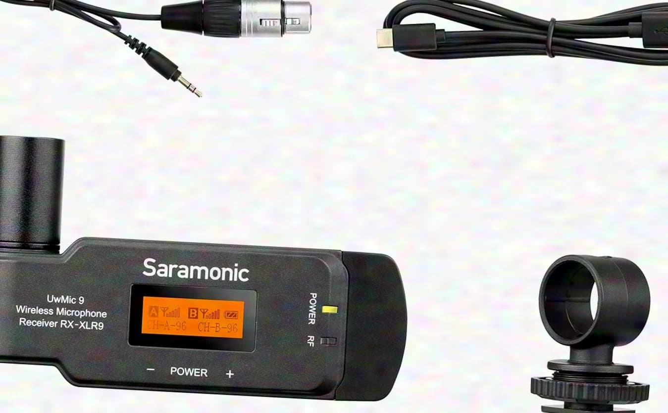 Saramonic UwMic9 RX9-XLR9 XLR-Funkempfänger