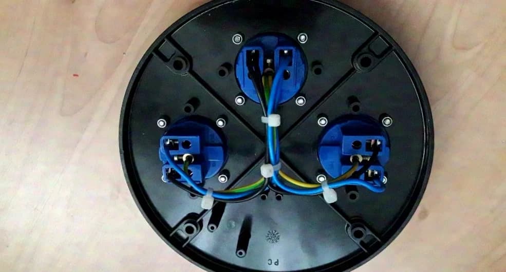 Schill Abdeckung 3x Schuko für GT 310