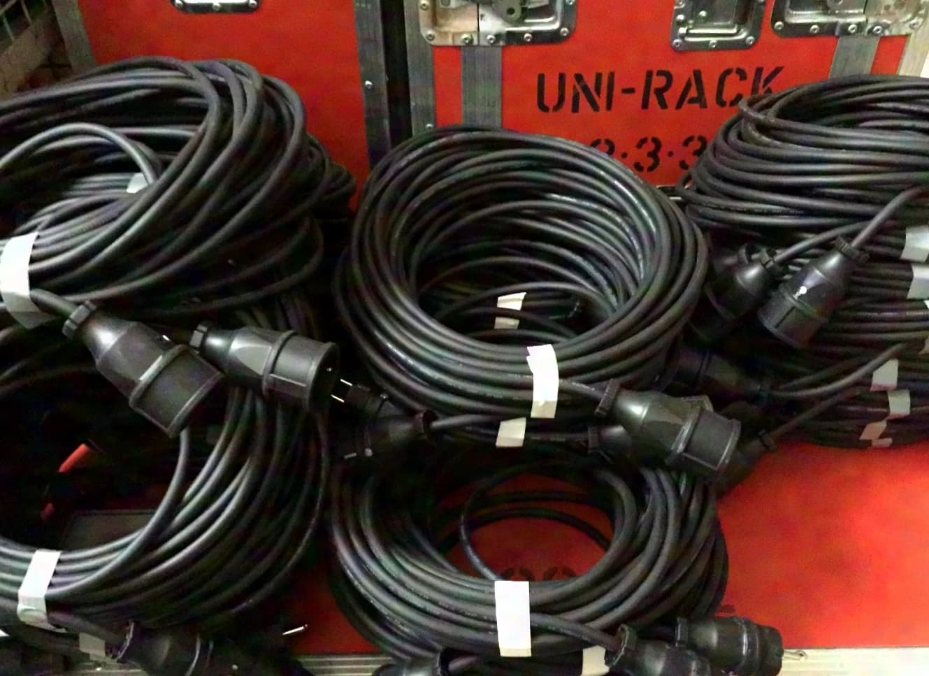 Schuko Kabel 10m Set(10stk) Verlängerungskabel
