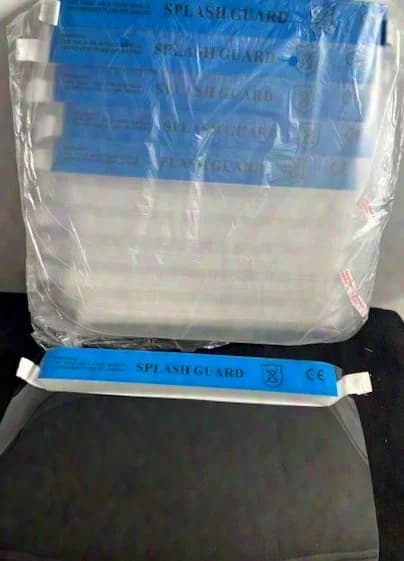Schutzschild Face-Shield nach PSA-Verordnung mit CE-Zertifikat