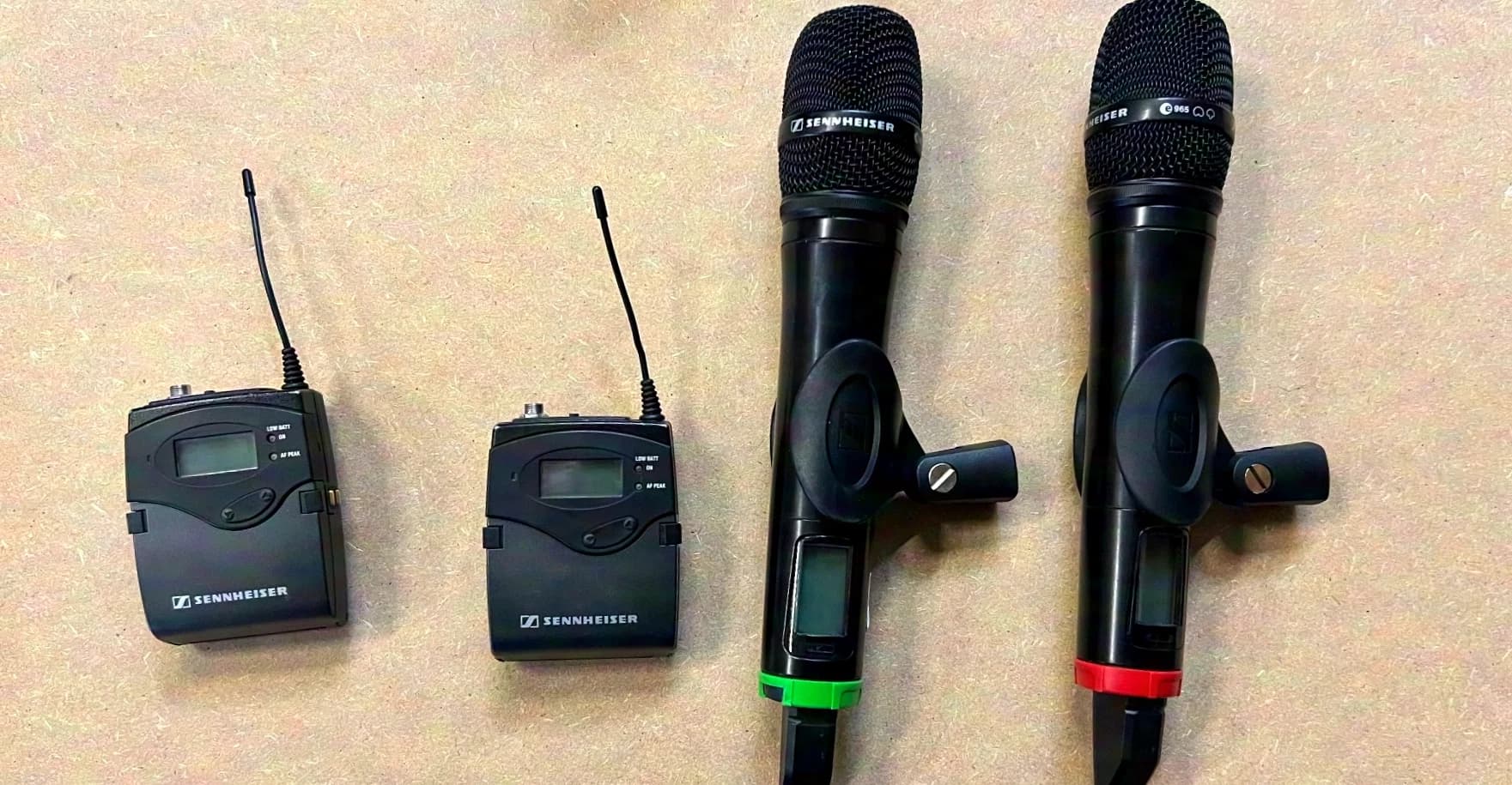 Sennheiser EM2050 BW / SKM2000 / SK2000 2er & 4er Sets