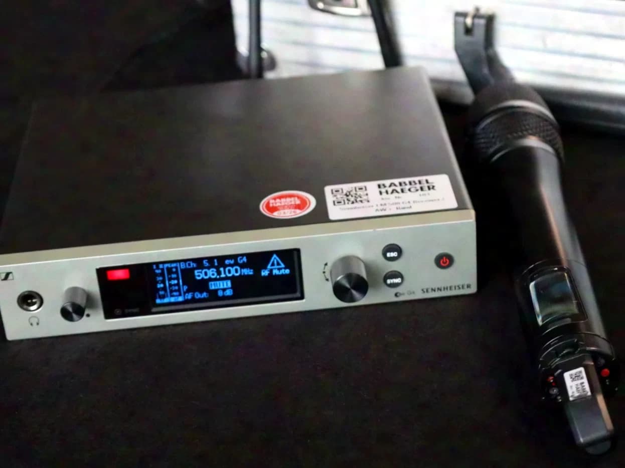 Sennheiser - EW500 G4 Set - mit Handsender MD935
