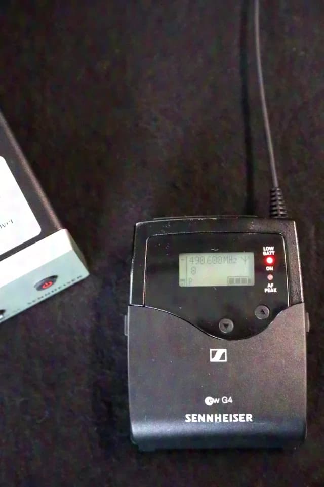 Sennheiser - EW500 G4 Set - mit Taschensender