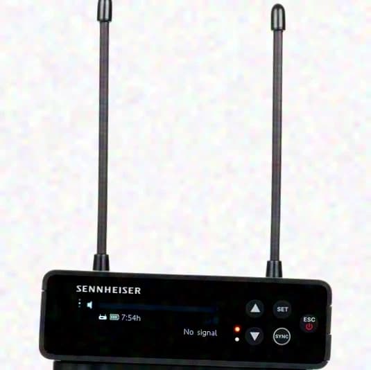 Sennheiser EW-DP EK Funksystem, Q1-6 Band 470.2-526 MHz, Aufstecksender/Empfänger