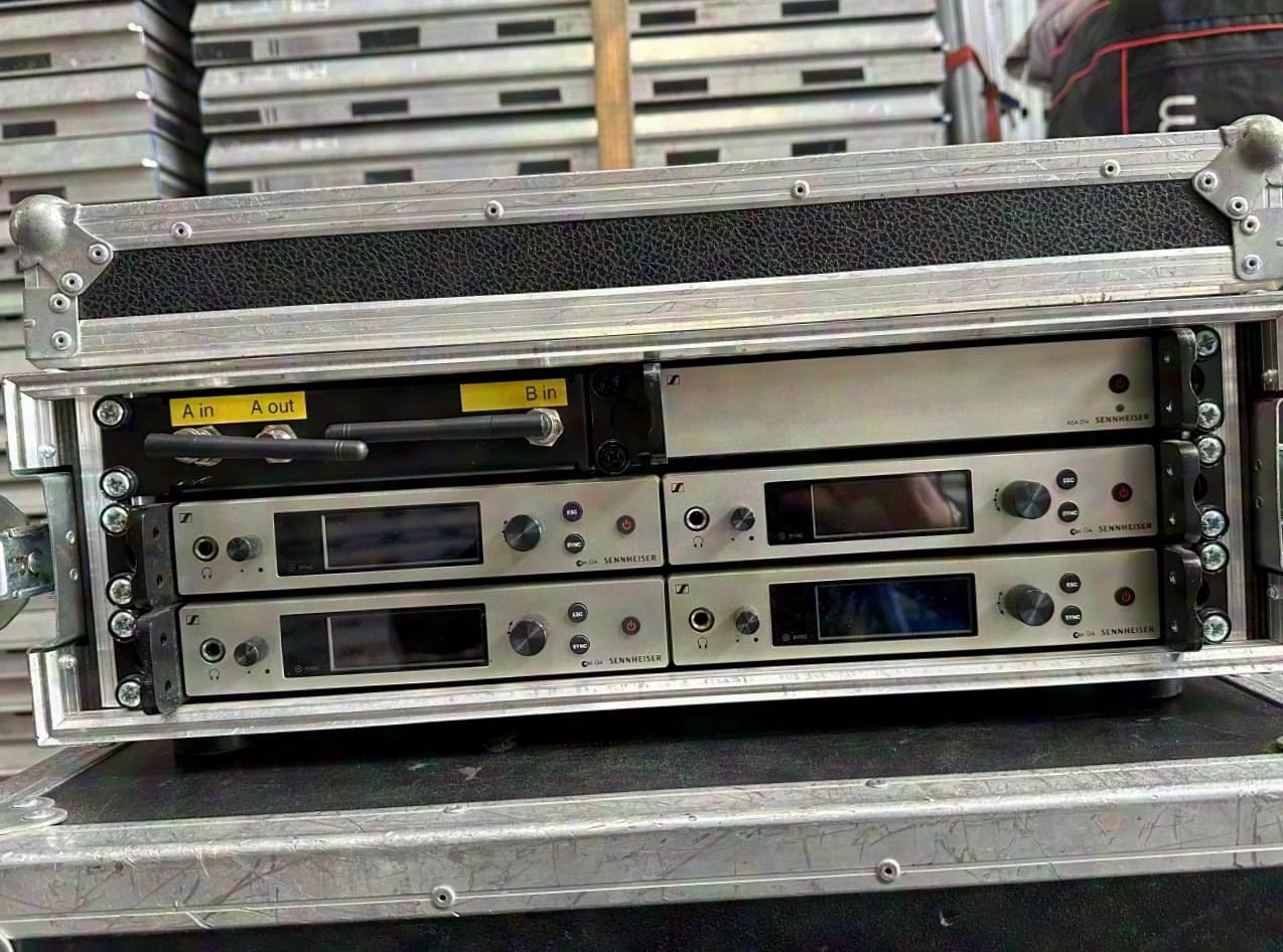 Sennheiser G4 ew 300-500 4-fach Case inkl. 8 Sender